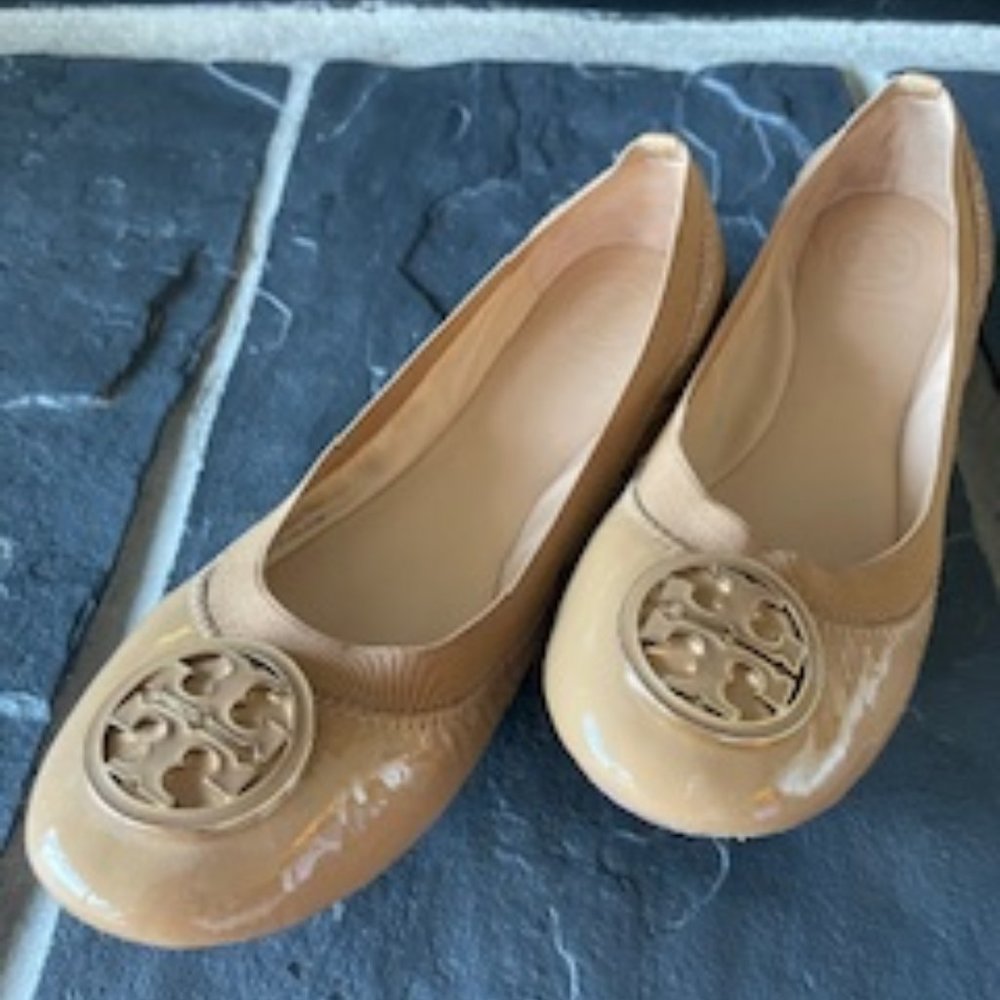 Tory Burch Patent Leather Ballet Flats